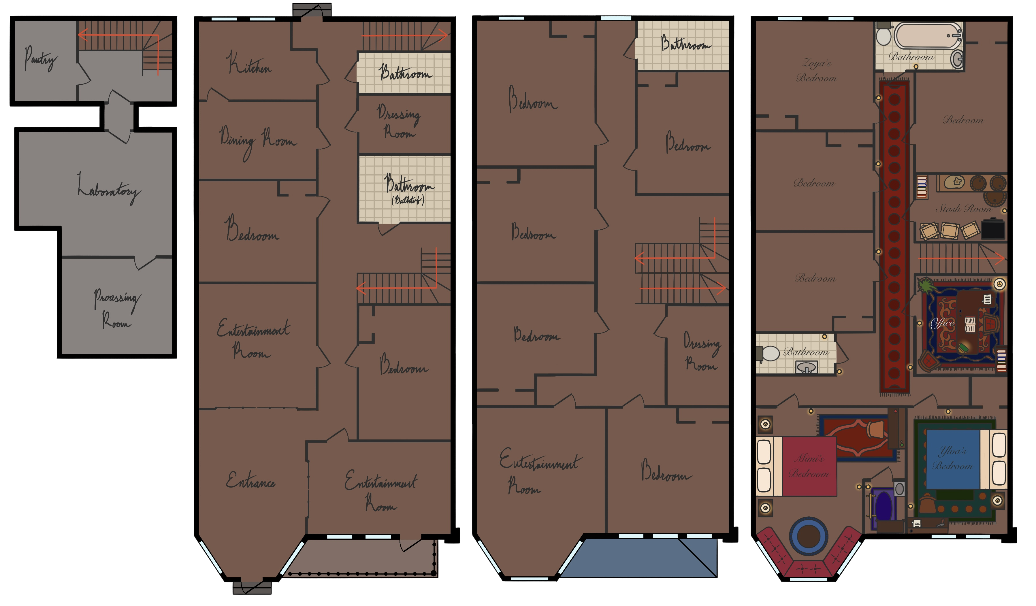 Map of the Loisir Minuit